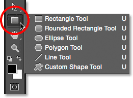 photoshop rectangle tool