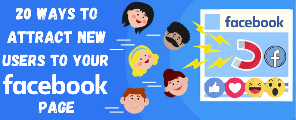 attract new users to your facebook page